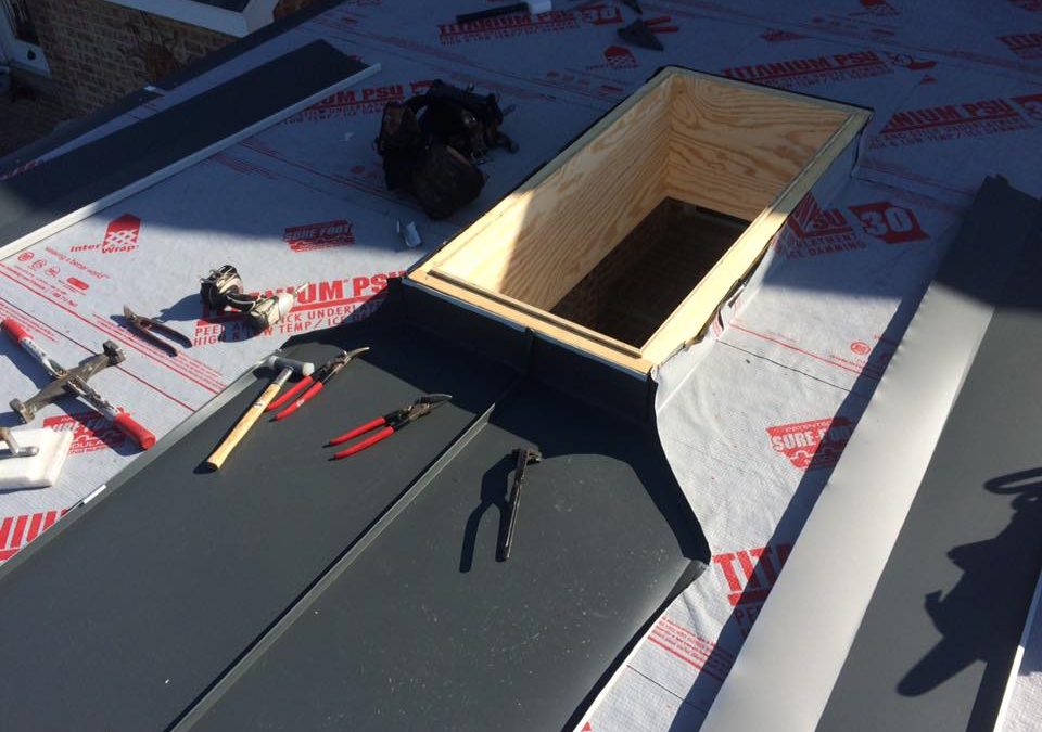 No caulk standing seam skylights in Smithsburg, MD