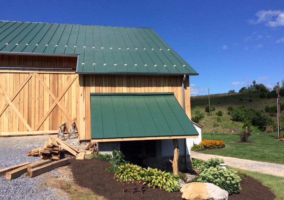 Bank barn project in Clear Spring, MD