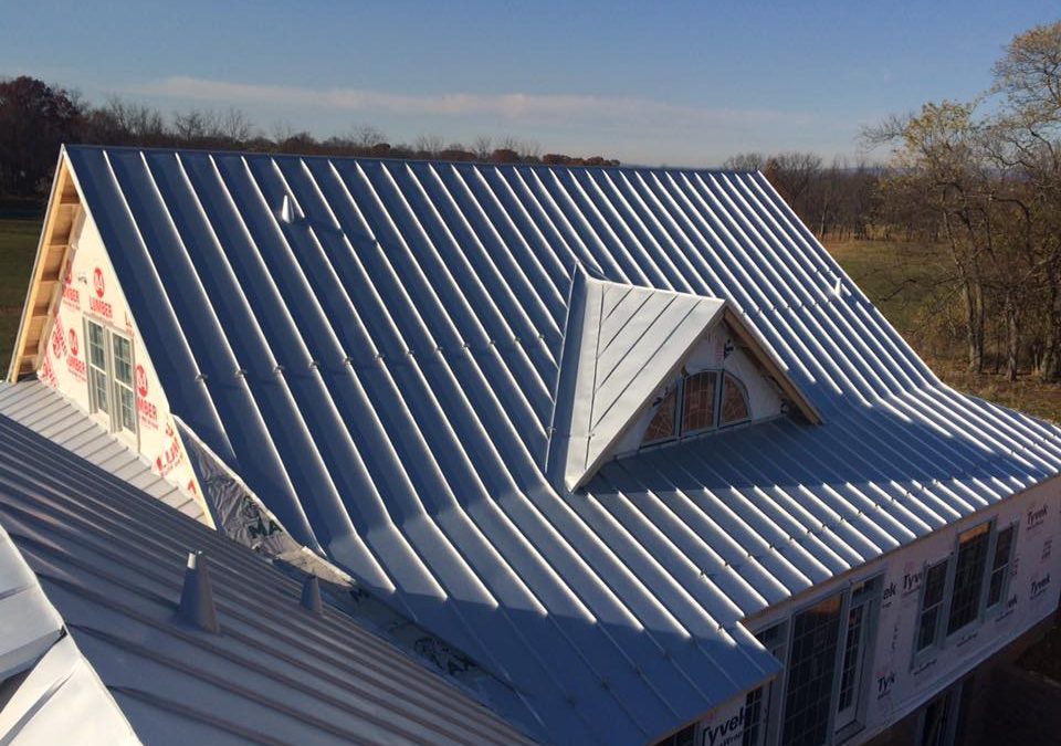 Standing seam roof in Charlestown, WV