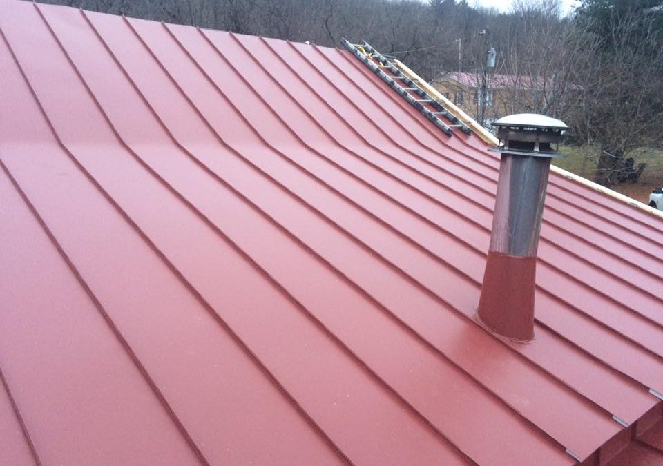 Englert colonial red standing seam in Boonsboro, MD