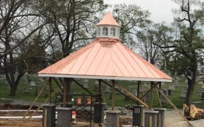 Copper roof in Hagerstown, MD